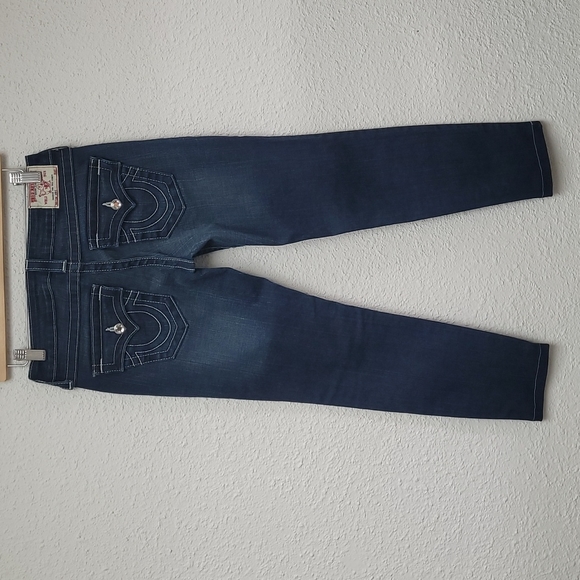 True Religion Dark Wash Jodie Skinny Jeans; Size 27 - Picture 3 of 10